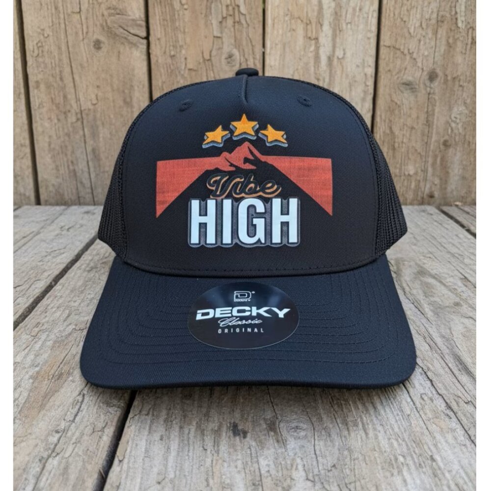 Vibe High Design Mid Profile Trucker Hat
